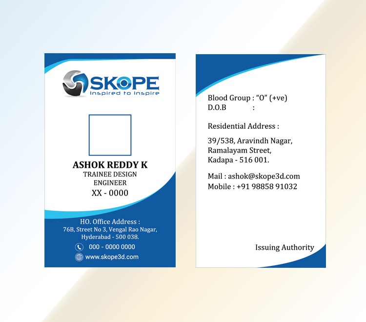 Id Card Design
