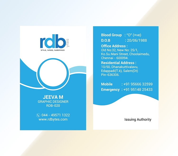 Id Card Design