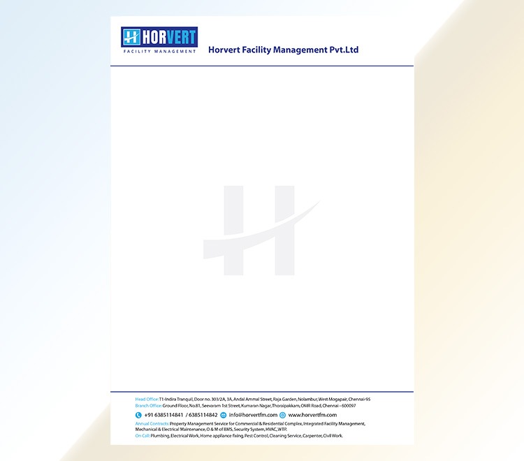 Letterhead Design